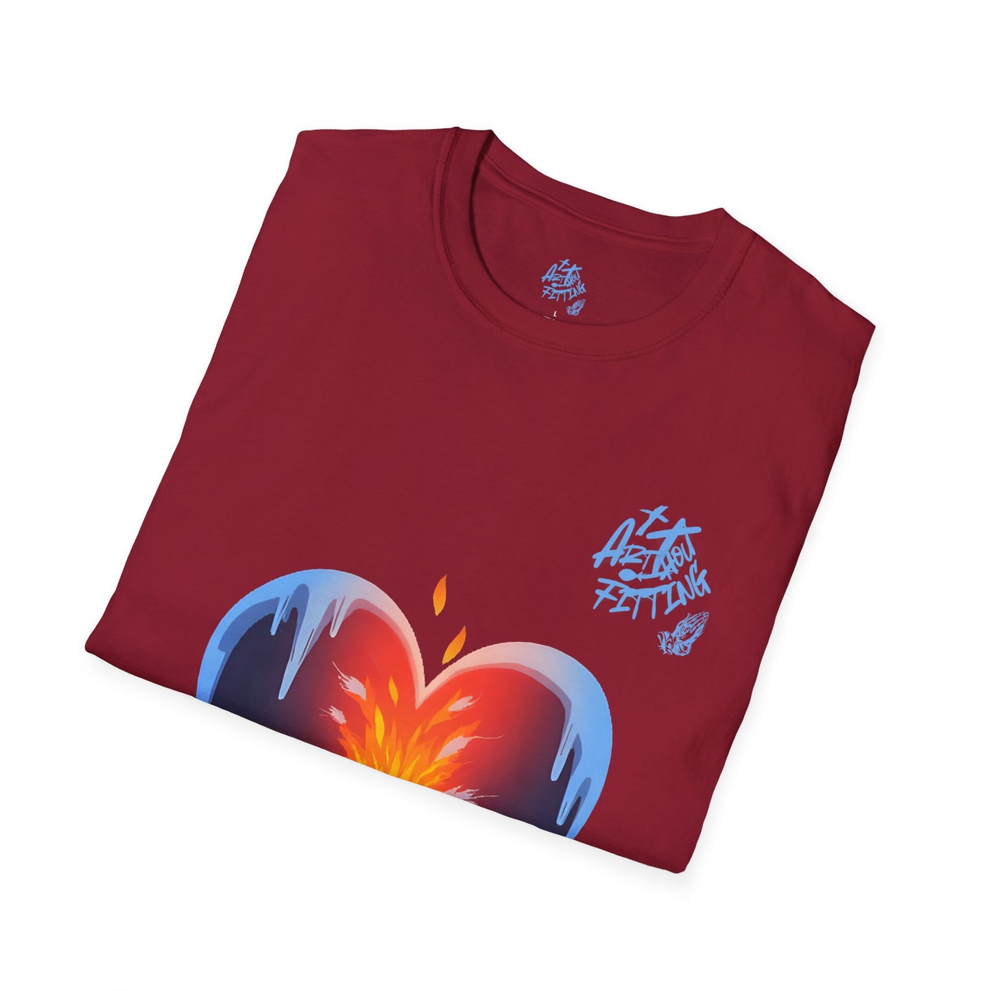 Cold World Warm Heart Unisex Graphic T-Shirt