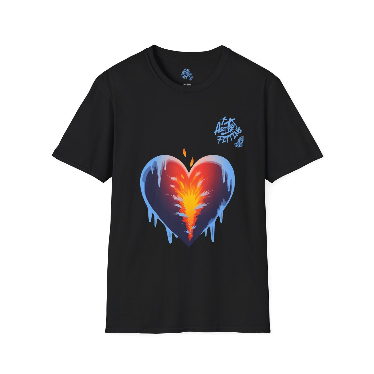 Cold World Warm Heart Unisex Graphic T-Shirt