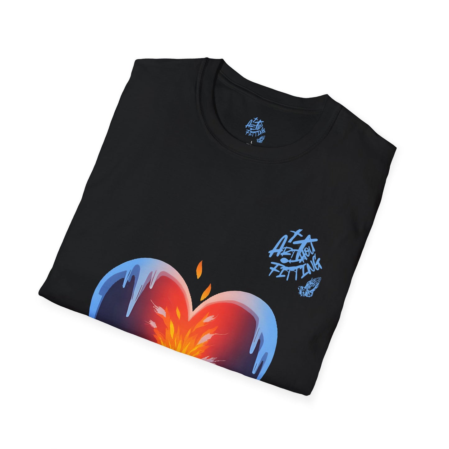 Cold World Warm Heart Unisex Graphic T-Shirt