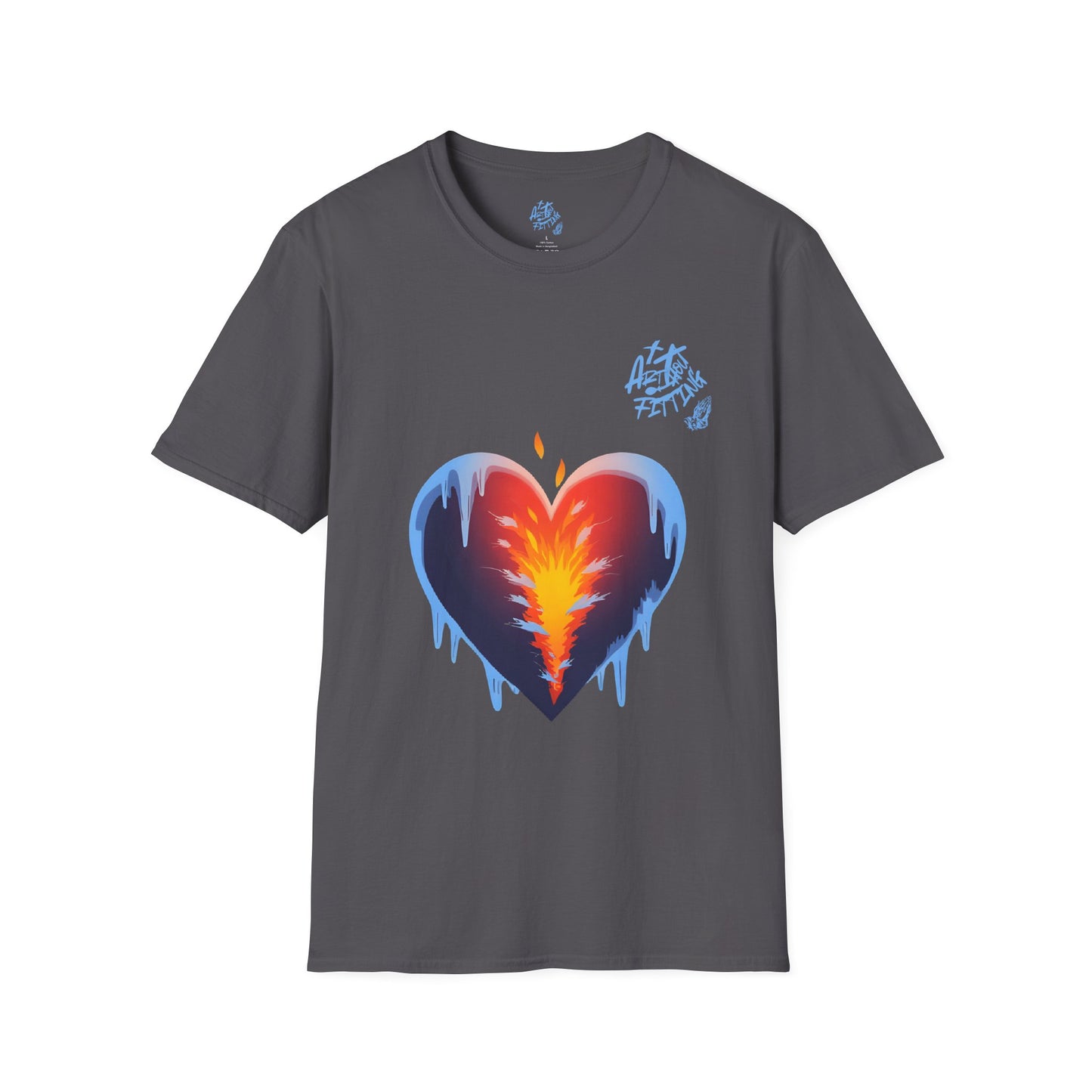 Cold World Warm Heart Unisex Graphic T-Shirt